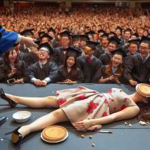 scoobydoo2004ca2003: bad day for a grad pageant pics