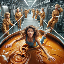 Bobographer: 30 year old food plant owner--part five--Going into the Caramel!