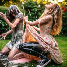 messg: Summer dress and Pink gunge