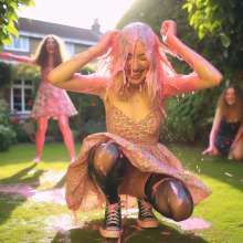 messg: Summer dress and Pink gunge