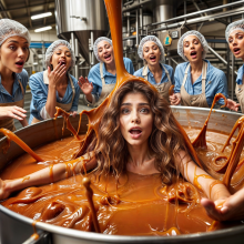 Bobographer: 30 year old food plant owner--part six--In the vats!