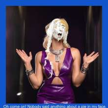 PhotoSlop: Saturdai Night Pie Pictures (with text)