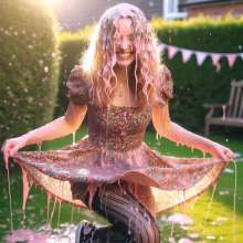 messg: Summer dress and Pink gunge