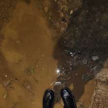 filthyfemboy: Finally found some mud!