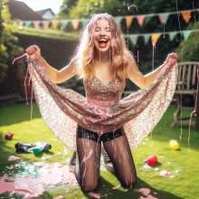 messg: Summer dress and Pink gunge