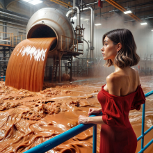 Bobographer: Food Plant Owner--Part Twelve--The Caramel Flood
