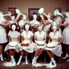 BoyPieWonder3: 50s house wives pied!