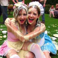 messg: Maids--Pink or Blue?