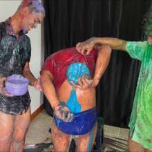 RevSlymsford: 3 Boy Sexy Slimes and Shampoos: The Boys End Nude