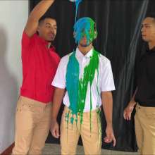 RevSlymsford: 3 Hot Boys Have Sexy Slime Fun With Underwear Filling Too