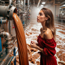 Bobographer: Food Plant Owner--Part Twelve--The Caramel Flood