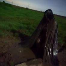 Swamp Angel: 79 Mud Latex Cape Moon
