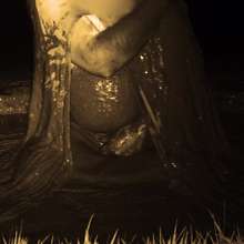 Swamp Angel: 84 Delice Mud Bath Pink Skirt and Long Cape