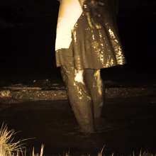 Swamp Angel: 84 Delice Mud Bath Pink Skirt and Long Cape