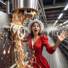 Bobographer: Food Plant Owner--Part Fourteen--A flood of custard