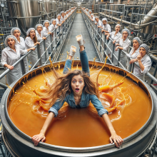Bobographer: 30 year old food plant owner--part five--Going into the Caramel!