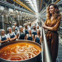 Bobographer: 30 year old food plant owner--part five--Going into the Caramel!