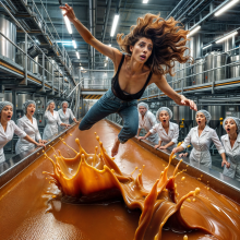 Bobographer: 30 year old food plant owner--part five--Going into the Caramel!