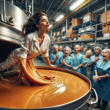 Bobographer: 30 year old food plant owner--part five--Going into the Caramel!