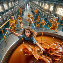 Bobographer: 30 year old food plant owner--part five--Going into the Caramel!