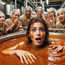Bobographer: 30 year old food plant owner--part six--In the vats!