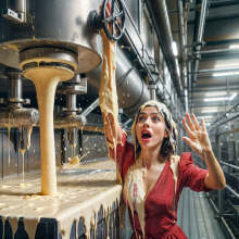 Bobographer: Food Plant Owner--Part Fourteen--A flood of custard