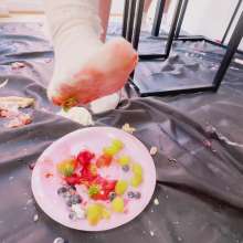 April Feelix: Birthday Special--Foodplay, Messy Sex and a Cum Cake