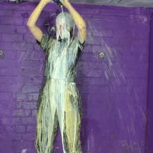 DungeonMasterOne: Chastity Puts Her Garden Uniform to the Custard Test!