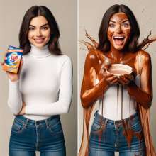 Messy Irina: Miracle Soap Powder Advert!
