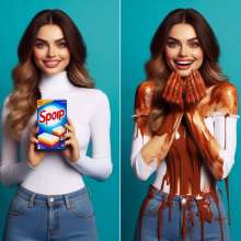Messy Irina: Miracle Soap Powder Advert!