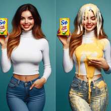Messy Irina: Miracle Soap Powder Advert!