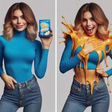 Messy Irina: Miracle Soap Powder Advert!