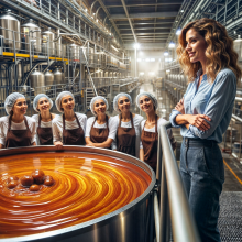 Bobographer: 30 year old food plant owner--part five--Going into the Caramel!