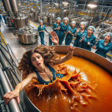 Bobographer: 30 year old food plant owner--part five--Going into the Caramel!