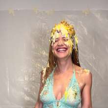 Slimed Models: Eliza Nasty Pied and Slimed!