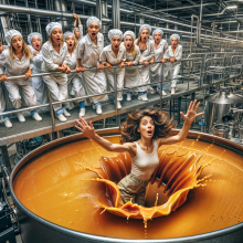 Bobographer: 30 year old food plant owner--part five--Going into the Caramel!