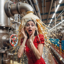 Bobographer: Food Plant Owner--Part Fourteen--A flood of custard