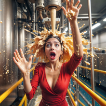 Bobographer: Food Plant Owner--Part Fourteen--A flood of custard