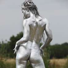 FOXY: Ayako, just with the silver paint