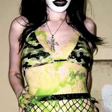 moreshameless: Goth Girl Gets Slimed