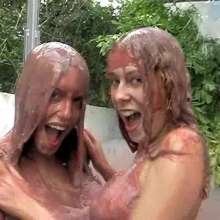 wamtec: Gunge Tank Fun: Nikki and Megan