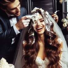 007buddy: Pied Bride