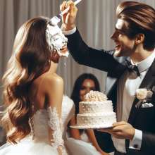 007buddy: Pied Bride