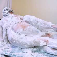 Larzstord: Ladies Lathering in Loads of Luxurious Lotion