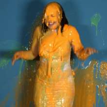 KaciePrincessofWAMclips: Losing a Bet and Getting Gunged