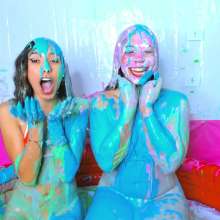 Splat Network: Martina Introduces Sexy Friend Zoey to WAM and Slime!