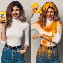 Messy Irina: Miracle Soap Powder Advert!