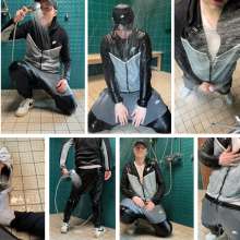 vstyle83: Shower in Nike Tech Fleece Suit