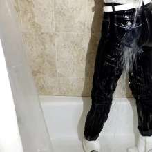 Tight and Wet Clothes: Skintight Jeans Masturbation Pleasure and Wet