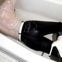 Tight and Wet Clothes: Skintight Jeans Masturbation Pleasure and Wet